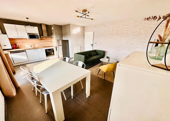 Btobed - Location Professionnelle - Appartement 4 Personnes Parking Gratuit - Proche Parc Des Expositions Et Aeroport Cdg
