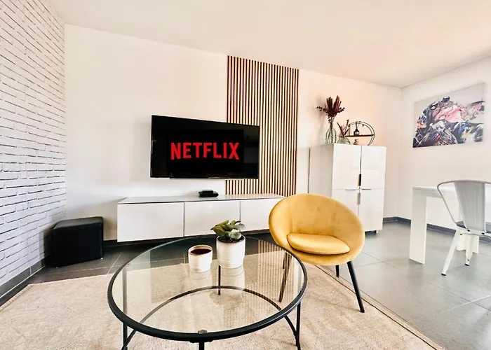 Btobed - Location Professionnelle - Appartement 4 Personnes Parking Gratuit - Proche Parc Des Expositions Et Aeroport Cdg